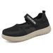 Women's Shoes Velcro Casual Shoes Soft-soled Feet Middle-aged And Elderly Mother Shoes Mesh Surface Breathable And Not Stuffy Feet Single Shoes_vogvips.com