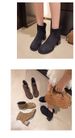 Slim Boot Lady 2025. Autumn/Winter New Square-toed Thick Mid-heel Boots With Back Zipper_vogvips.com