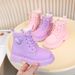 Girls' Martin Boots, Waterproof, Breathable, Short Boots, Leather Boots, British Style, Durable, Elementary School Single Boots For Girls_vogvips.com