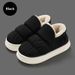 Glide Women S Slippers With Heel Autumn And Winter Home Couple S Warm Slippers Indoor Household Down Cotton Shoes For Men_vogvips.com