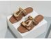 Female Slippers Versatile Chain U Buckle Slippers Women's Square Toe Hollow Outer Wear Sandals And Slippers Metal Buckle Non-slip Casual Slippers_vogvips.com