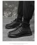 Men's Fleece Casual Shoes, Cotton Leather Shoes And Snow Boots For Winter_vogvips.com