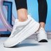 New Men Running Shoes Jogging Breathable Casual Fashion Outdoor Leisure Loafers Brand Comfortable Blade Walking Lace-up Sneakers_vogvips.com
