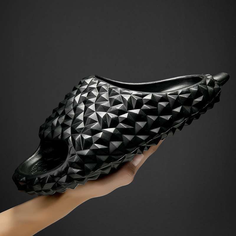 Summer Durian Slippers For Men, Trendy Youth Sports Sandals, Couple's Outdoor Beach Slippers, Anti-Slip Student Shoes_vogvips.com