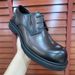 New Work Round Toe 2024 Chunky Casual Leather Men's Internet Celebrity Business Formal Shoes_vogvips.com