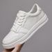 Men's Summer Air Force Shoes Top Grain Cowhide Genuine Leather Trendy Versatile Low Top Breathable Casual Shoes_vogvips.com