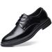 Suitable For All Seasons Genuine Leather Breathable Business Formal Casual Men's Height Increasing Soft Sole Trendy British Style Wedding Groom_vogvips.com