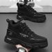 2025 Autumn Men's Martin Mid-top British Style Work Trendy High-top Boots Thick-soled Casual Shoes_vogvips.com