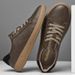 Fashion Brand Men Genuine Leather Comfortable Man Casual Shoes Outdoor Sports Sneakers Skateboard Footwear Tenis_vogvips.com