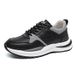 Men's Sports Style Casual Leather Shoes Men's Platform White Shoes Work Men's Shoes_vogvips.com