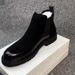 European Warm Series Black Martin Boots Men, High Top, Breathable, Lightweight, Versatile, Korean British Style, Casual Leather Shoes For Men_vogvips.com