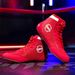 Unisex Mesh Kickboxing Boots High Top Boxing Shoes For Fighting Muay Thai Lightweight Sparring Bodybuilding Footwear_vogvips.com