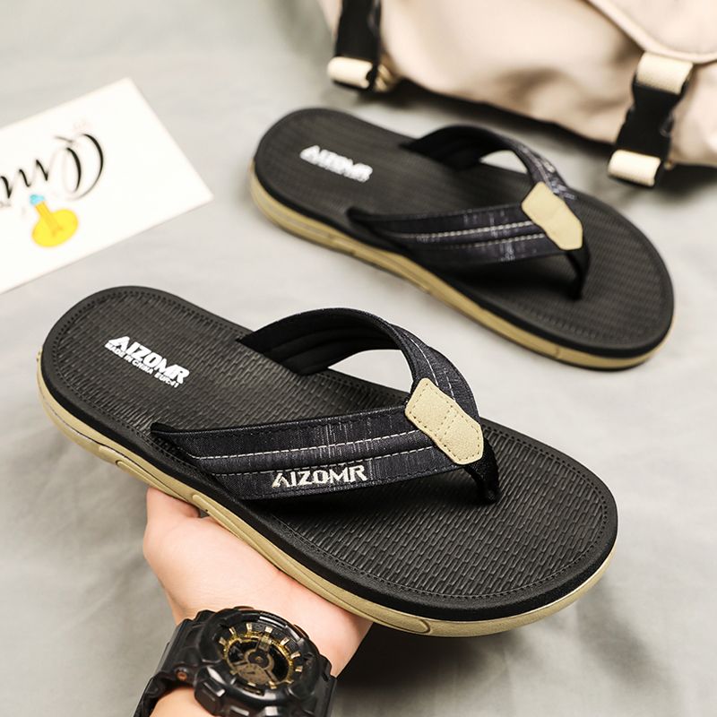 Flip-flops For Men In Summer, Anti-slip, Anti-odor, Soft-soled Flip-flops For Men, Fashionable And Casual Beach Sandals For Men_vogvips.com