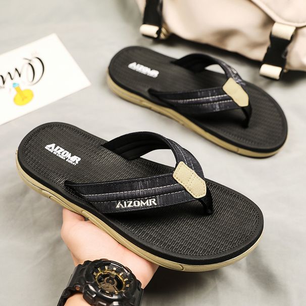 Flip-flops For Men In Summer, Anti-slip, Anti-odor, Soft-soled Flip-flops For Men, Fashionable And Casual Beach Sandals For Men_vogvips.com