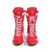 Red Boxing Training Shoes Fighting Shoes Boxing Shoes_vogvips.com