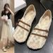 National Style Simple Mesh Hollow Retro Single Shoes Women's Soft Sole Comfortable Pregnant Women's Mother Shoes One Pedal Doudou Shoes_vogvips.com
