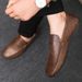 2026 New Fashionable Men's Loafers Spring And Summer, Trendy Casual Shoes, British Style Low-top Business Leather Shoes_vogvips.com