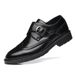 Suitable For All Seasons New Autumn Business Formal Leather Men's Youth Versatile Trendy Fashion Brogue Slip-On Shoes_vogvips.com