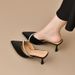 European And American Sexy, Fashionable, Elegant High-heeled San, 2026 Summer New With Chains, Versatile Women's_vogvips.com