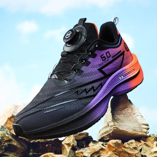 Cross-border Plus-size 2026 Spring New Popcorn Sole Lightweight Sports Running Shoes Couple Style Trendy Sneakers_vogvips.com