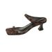 Cross-border Plus-size Leopard Print Sexy Square-toed High-heeled Slippers For Women, Stylish One-strap Stiletto Heels_vogvips.com