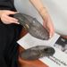 New Women's Versatile Shoes, Fashionable Outdoor Plastic Woven Flat With Hollow Design, Buckle, And Round Toe Jelly_vogvips.com