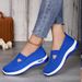 Slip-On Casual Large Size Women's Foreign Trade Single Breathable Cloth Shoes_vogvips.com