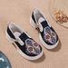 Women’s Shoes Embroidered Shoes Cowhide Sole High Heel Women's Shoes Retro Style Ethnic Style Chinese Style Embroidered Women's Shoes_vogvips.com