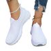 2026 Spring Breathable Soft Sole Lightweight Slip-On Single Cross-Border Casual Export Large Size Women's Shoes_vogvips.com