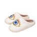 Personalized Cotton Women, Home Couple Warm Floor Slippers, Non-Slip Silent Slippers For Men_vogvips.com