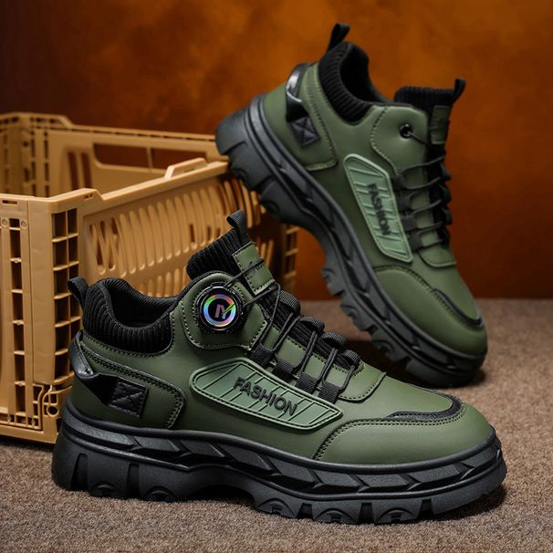 Autumn Men's High Top Martin Boots Retro Thick Soled Casual Ankle Work Shoes British Style 2025 New_vogvips.com