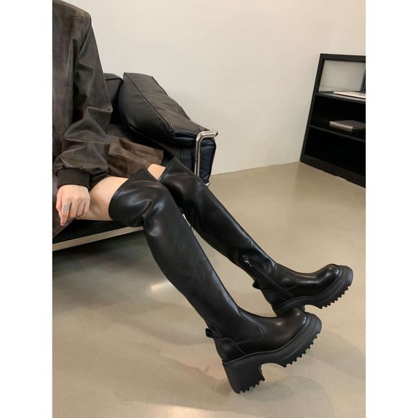 Fall/Winter 2025 New Stylish And Versatile Over-the-Knee Boots_vogvips.com