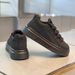 Men's Spring Breathable 2025 New Casual White Trendy Versatile Korean Version Thick Soled Men's Sports Board Shoes_vogvips.com