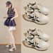Daddy Shoes Female Student Sports Running Mesh Breathable Casual Height-increasing Shoes_vogvips.com