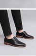 Men's Round Head Leather Shoes Formal Leather Shoes Casual Men's Lazy Single Shoes_vogvips.com