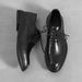 Suitable For All Seasons 2025 Spring New British Style Trendy Wedding Pointed Derby Casual Business Formal Leather Shoes Men 2304-G_vogvips.com