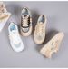 Thick-soled, Thin White Sneakers For Women 25 Summer New Style Mesh, Breathable, Soft-soled Sports Shoes, Casual Board Shoes_vogvips.com