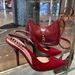 Women's Chain Heels & Underarm Bag Set – Pointed Toe Slides With Mini Shoulder Bag (Evening Glam Combo)_vogvips.com