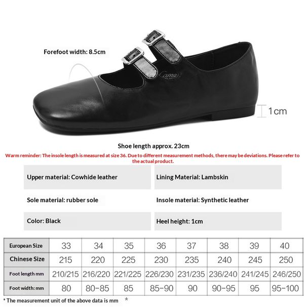 Cameido Women's Mary Jane Shoes With Square Toe Leopard Print Soft Sole And Upper Ballet Style Single Shoes For Spring_vogvips.com