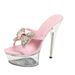 190-Q13 Music Festival European And American Transparent Ultra-High Heel Stiletto Summer Women's Waterproof Platform_vogvips.com