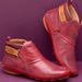 2024 Autumn Winter Women's Fashion Velcro Flat Short Large Size Martin Boots_vogvips.com