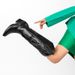 Cross-Border Foreign Trade Thickened Knight Vintage Western Cowboy Boots, Chunky Heel, Pointed Toe, Embroidered Pattern,_vogvips.com