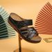 New Thick Bottom Hollow Carving Slippers For Women With Slope Heels And Open Toed Beach Shoes_vogvips.com