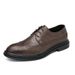 Suitable For All Seasons 2025 Spring/Summer New Korean Business Fashion Trend Casual Large Size British Style Leather Shoes For Men_vogvips.com