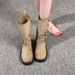 2025 New Autumn Winter Martin Versatile British Style Mid-Calf Thick Sole Height Increasing Fashionable Riding Boots For_vogvips.com