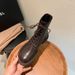 Women's Shoes Chunky Sole Retro Leather Martin Boots With Fur Lining For Autumn/Winter - Sizes 35-40 Brown Short Boots Women's Boots_vogvips.com