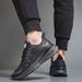 Breathable Couple Mesh Sports For Men's Versatile Instagram Soft Sole Running Shoes, Unisex Casual White Shoes_vogvips.com