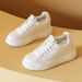 New Thick-Soled White 2025 Spring And Autumn Casual Sneakers Versatile Lightweight Platform Height-Increasing Women's_vogvips.com