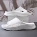 Men's Summer Thick Soled, Versatile Wear-resistant With EVA Anti Slip Odorless Feet, High-end And Cool Slippers_vogvips.com