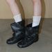 Designer Bow Tie, Pig Snout, Soft-soled, Wide-leg, Slim-fit, High-top, Knight-style, Short Boots For Women._vogvips.com